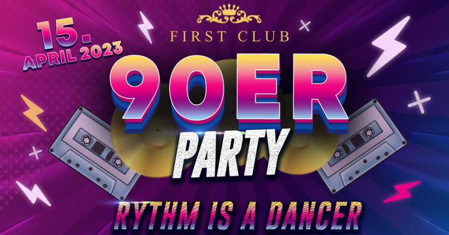 Rhythm Is a Dancer - Eine Nacht voller 90er und 2000er Musik // First Club Görlitz 