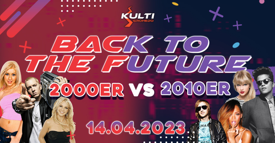 Back to the Future - Die Mega 90er & 2000er Party // Kulti Grohdo