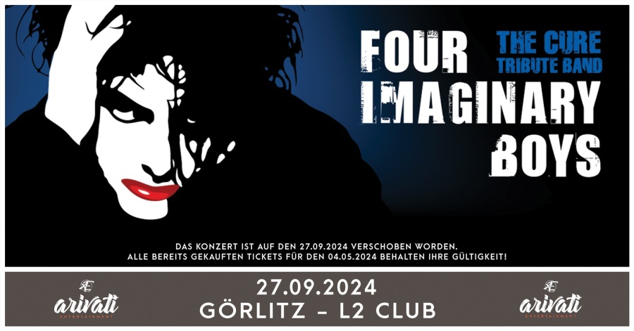 Four Imaginary Boys - A Tribute To The Cure // L2 Club