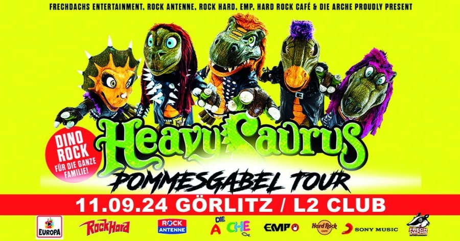 HEAVYSAURUS „POMMESGABEL TOUR 2024/25